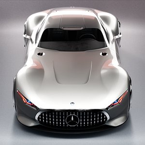 Mercedes Benz Vision Gran Turismo Concept 2013 UE4 model