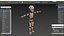 3D model Humanoid Cyborg Child T-Pose