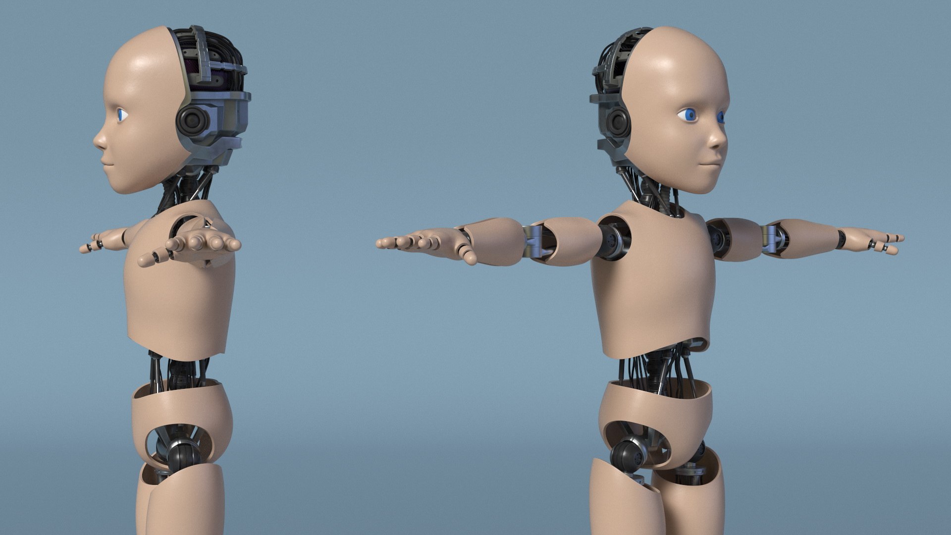 3D model Humanoid Cyborg Child T-Pose https://p.turbosquid.com/ts-thumb/6s/mKxtPb/UY/humanoid_cyborg_child_tpose_006/jpg/1742348899/1920x1080/fit_q87/65044d3d7378caf3544b26a9199dae181b4265de/humanoid_cyborg_child_tpose_006.jpg