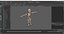 3D model Humanoid Cyborg Child T-Pose