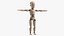 3D model Humanoid Cyborg Child T-Pose