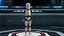 3D model Humanoid Cyborg Child T-Pose