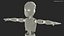 3D model Humanoid Cyborg Child T-Pose