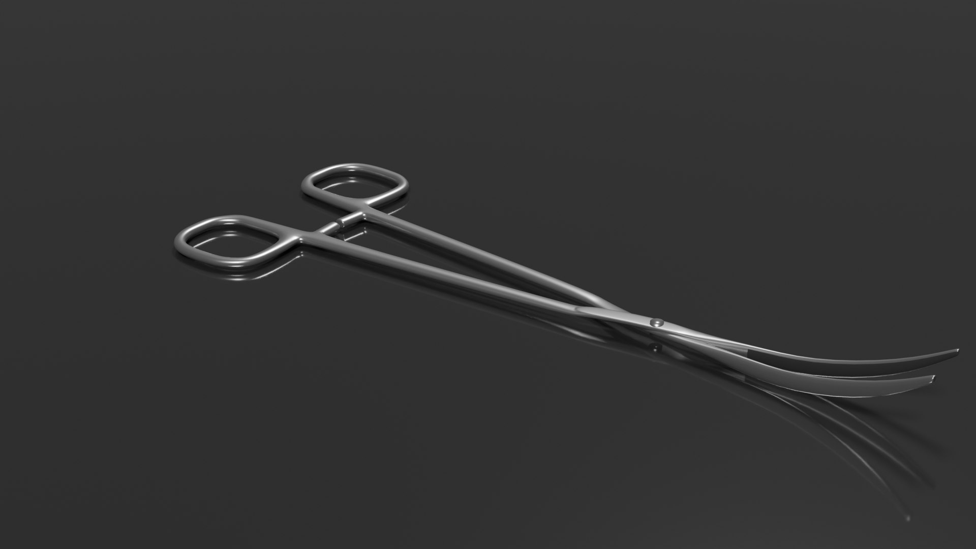 Dissection Clamp Surgical Equipment 3D Model - TurboSquid 1850598