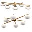 Ceiling Lamp by Angelo Lelli Style 6 Opalines