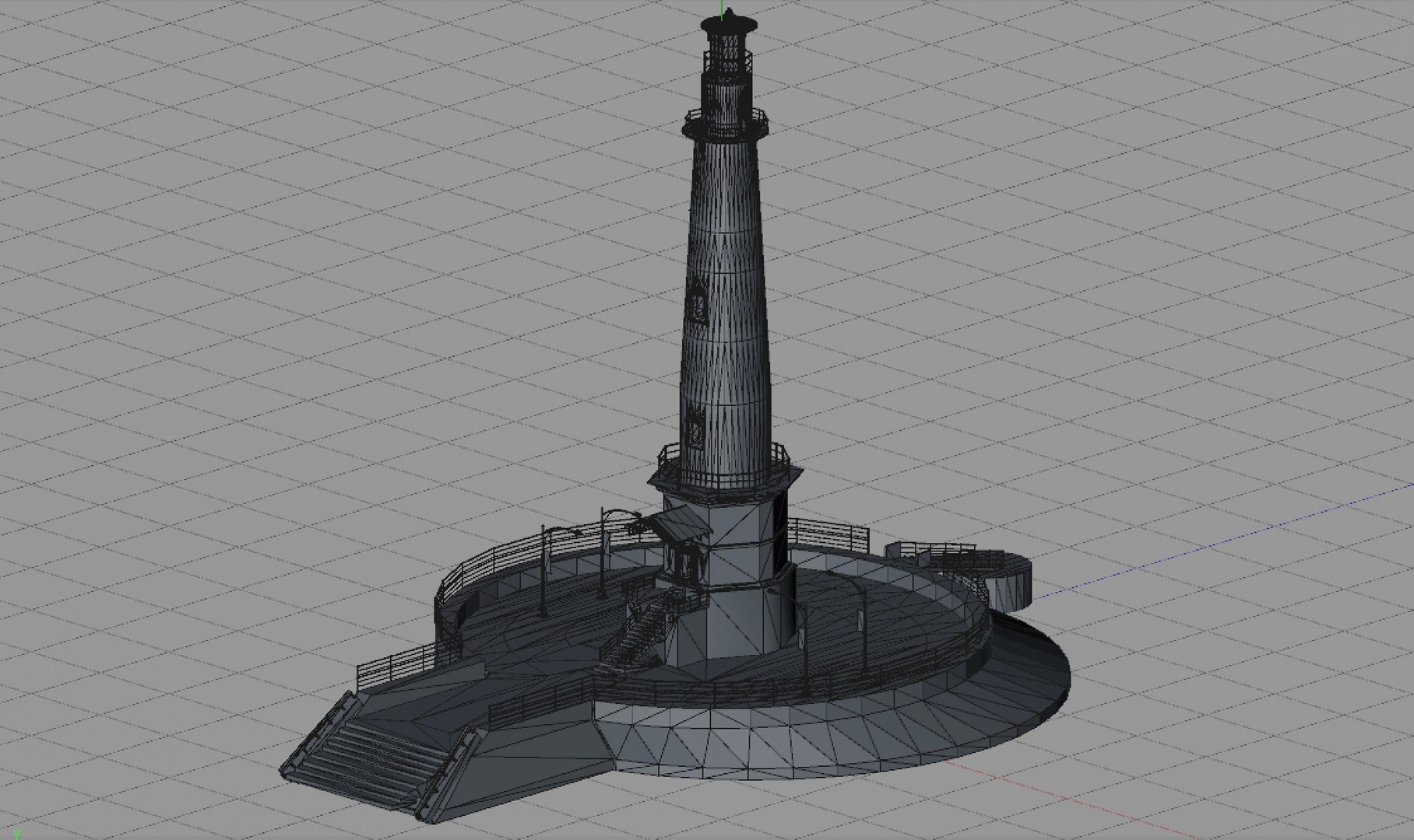 Detailed Lighthouse 3D Model - TurboSquid 1955246