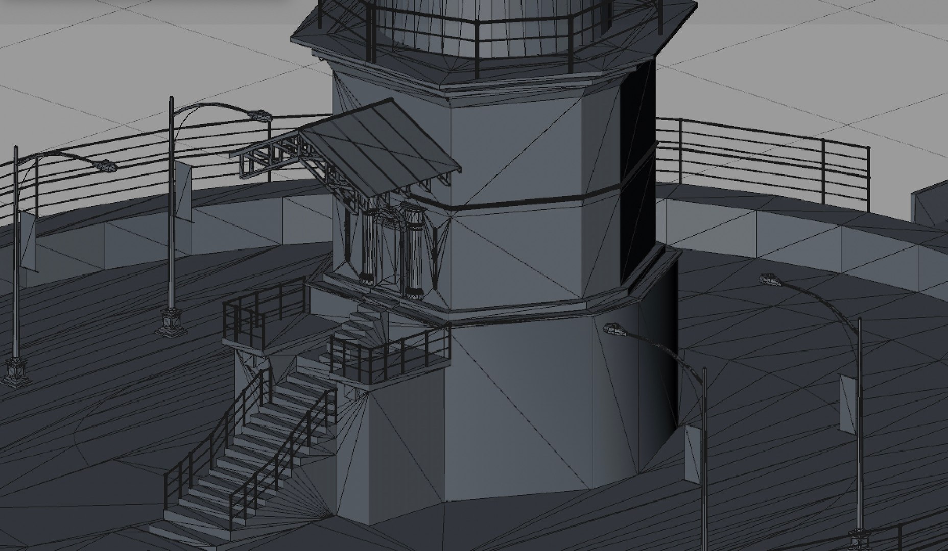 Detailed Lighthouse 3D Model - TurboSquid 1955246