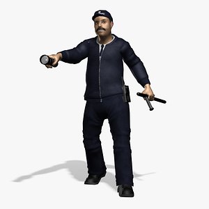 Security Guard (Rigged)