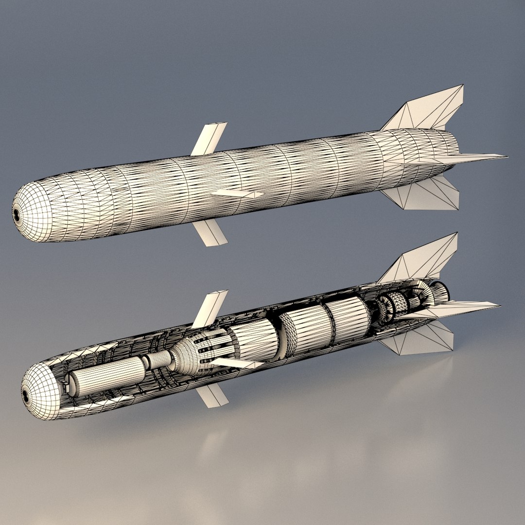 Missile 3D - TurboSquid 1404930