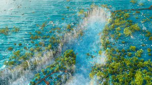 Iguazu Falls 3D model