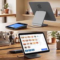 Square POS Terminal with Card Reader Game Ready