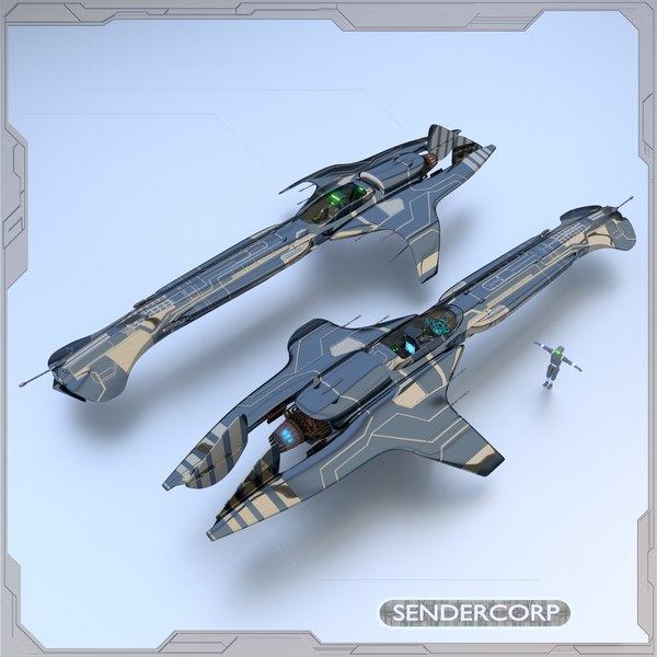 fast cruiser 3d model