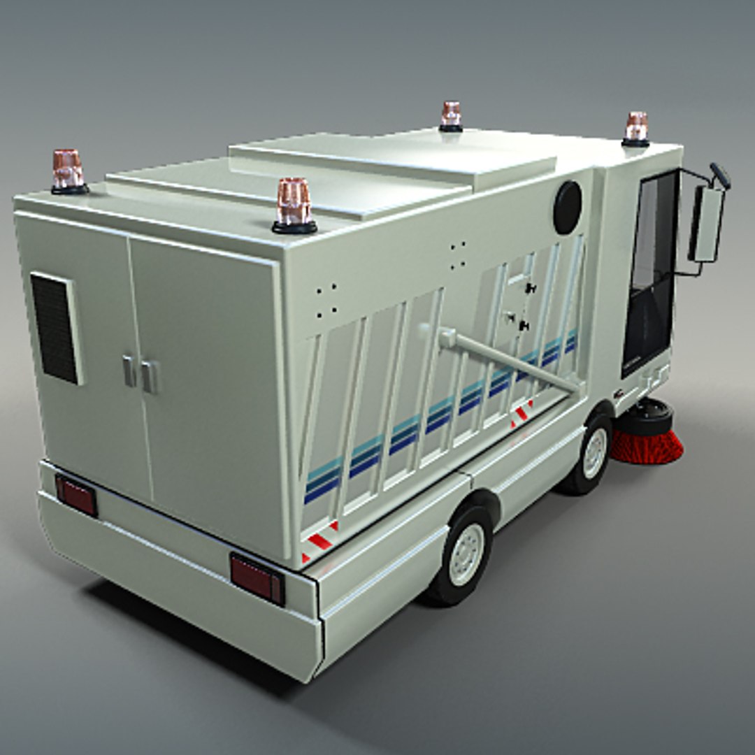 3dsmax Street Sweeper