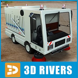 3dsmax street sweeper