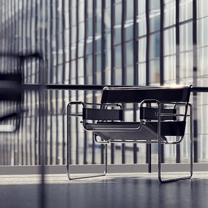 Highly Detailed Wassily Chair (2)