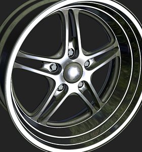 3d wheels rim model