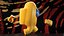 Among Us Yellow Character Rigged for Cinema 4D