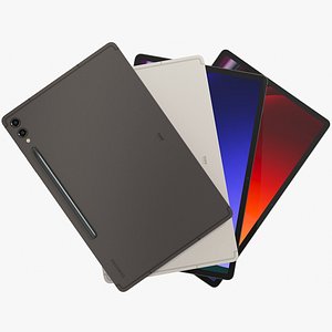 Samsung Galaxy Tab S9 Plus Graphite and Beige