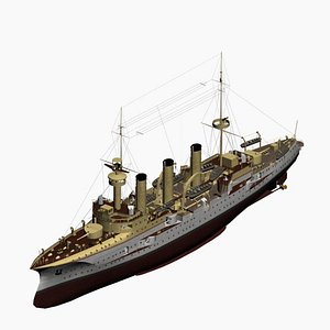 Protected Cruiser Victoria Louise Class Imperial German Navy