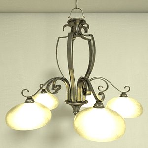 chandelier nook light fixtures 3ds