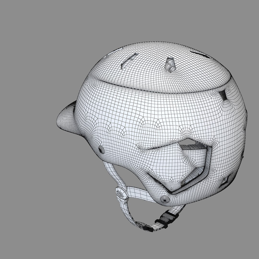 water helmet 3d model