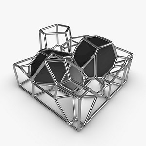 Parametric Metal Voronoi Sculpture-02