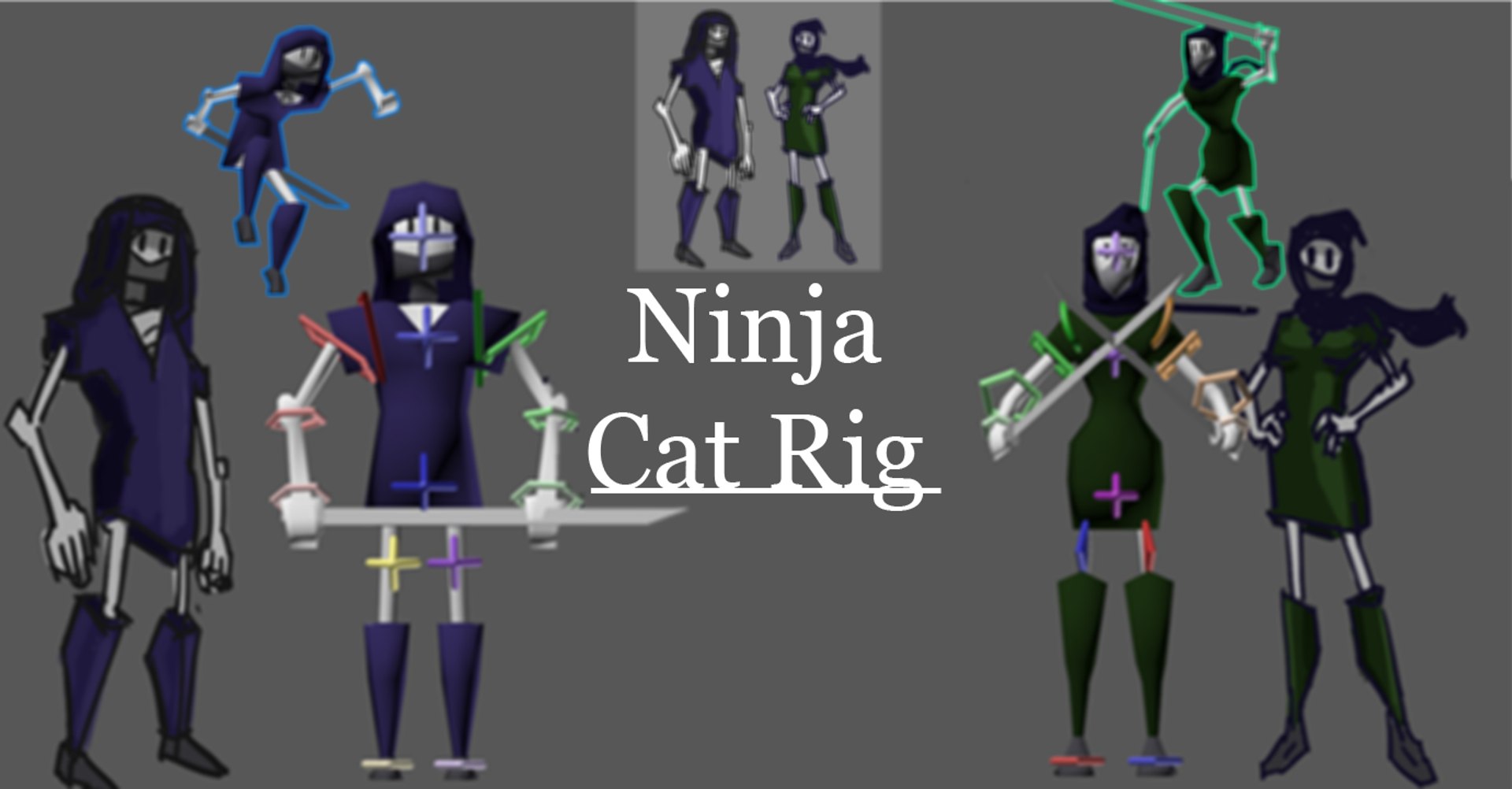 Ninja Rigs Unwrap 3d Max
