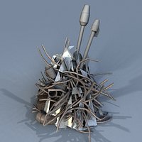 IndustrialScrapMetalPile