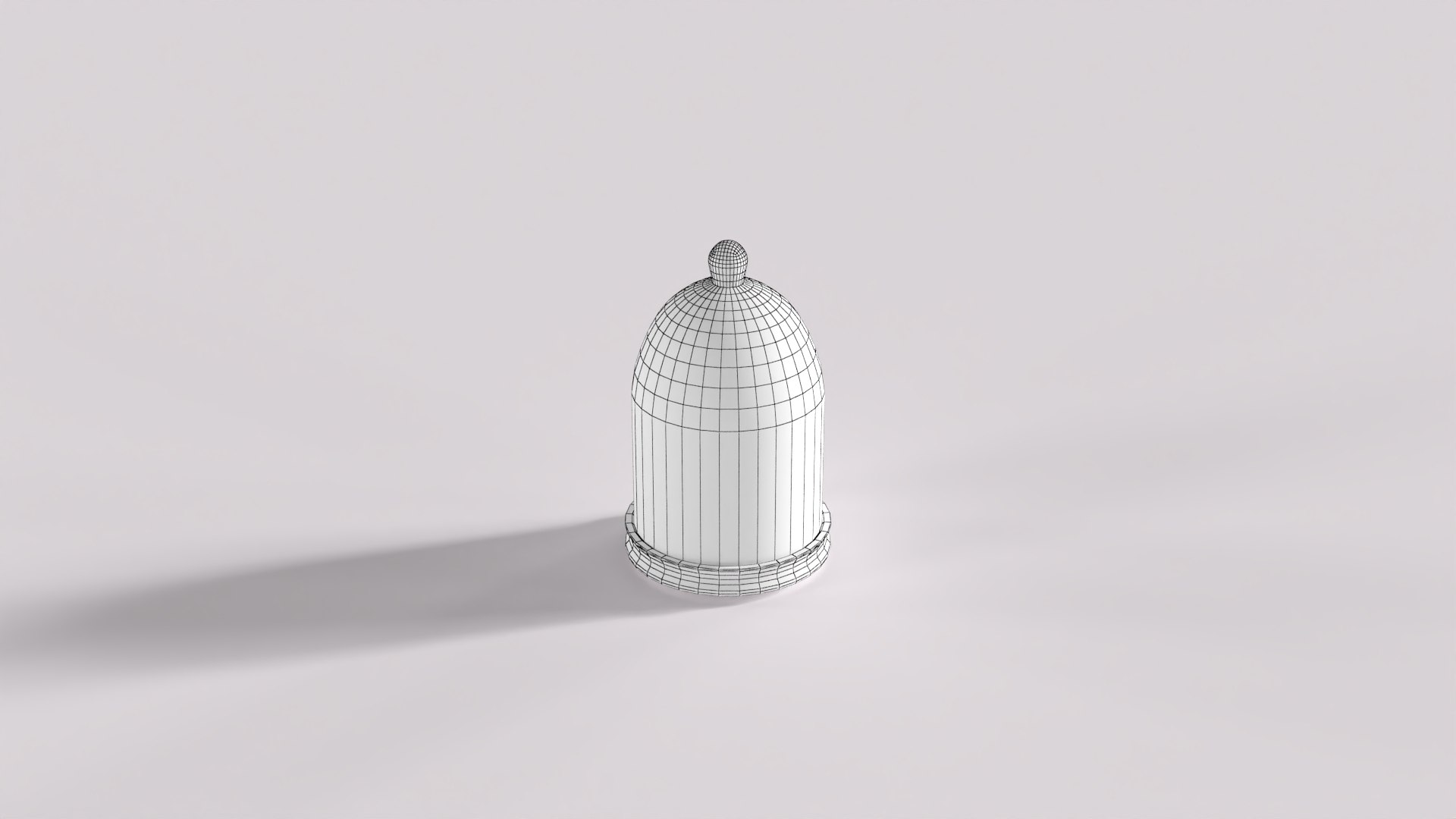 3D Antique Bell Jar Model - TurboSquid 2548988