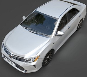 Toyota Camry  XV80  Luxury Hybrid Sedan - High-Poly 3D Model model