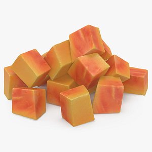 Papaya Cubes