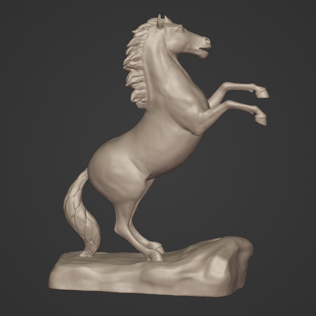 3D horse statue - TurboSquid 1606478