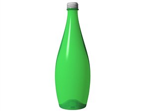 3dsmax glass bottle water