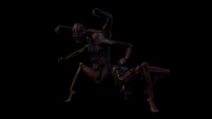 monster creature 3D model