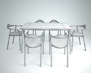 3D dinning set