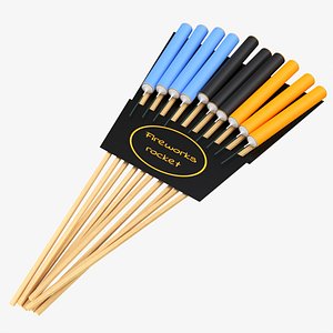Fireworks rocket 04 10-pack