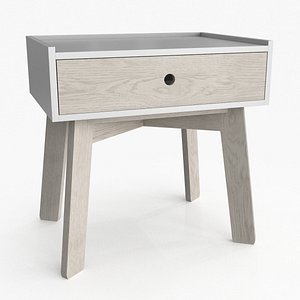 3D Lamont Two Tone Nightstand model