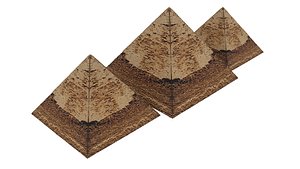 3D model Giza Pyramids