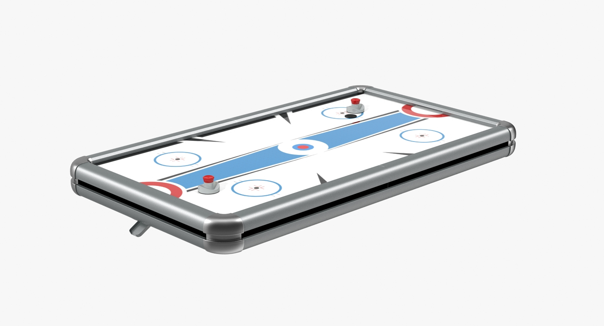 Air Hockey Tabletop Table 3D Model TurboSquid 1374647