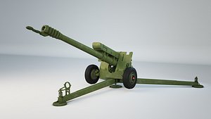 3D artillery d-30