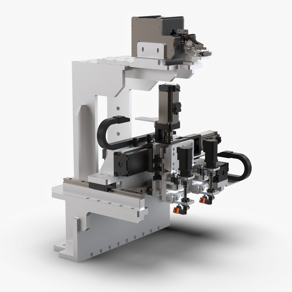 Free 3D AutomaticFeeding and Tightening Machine model