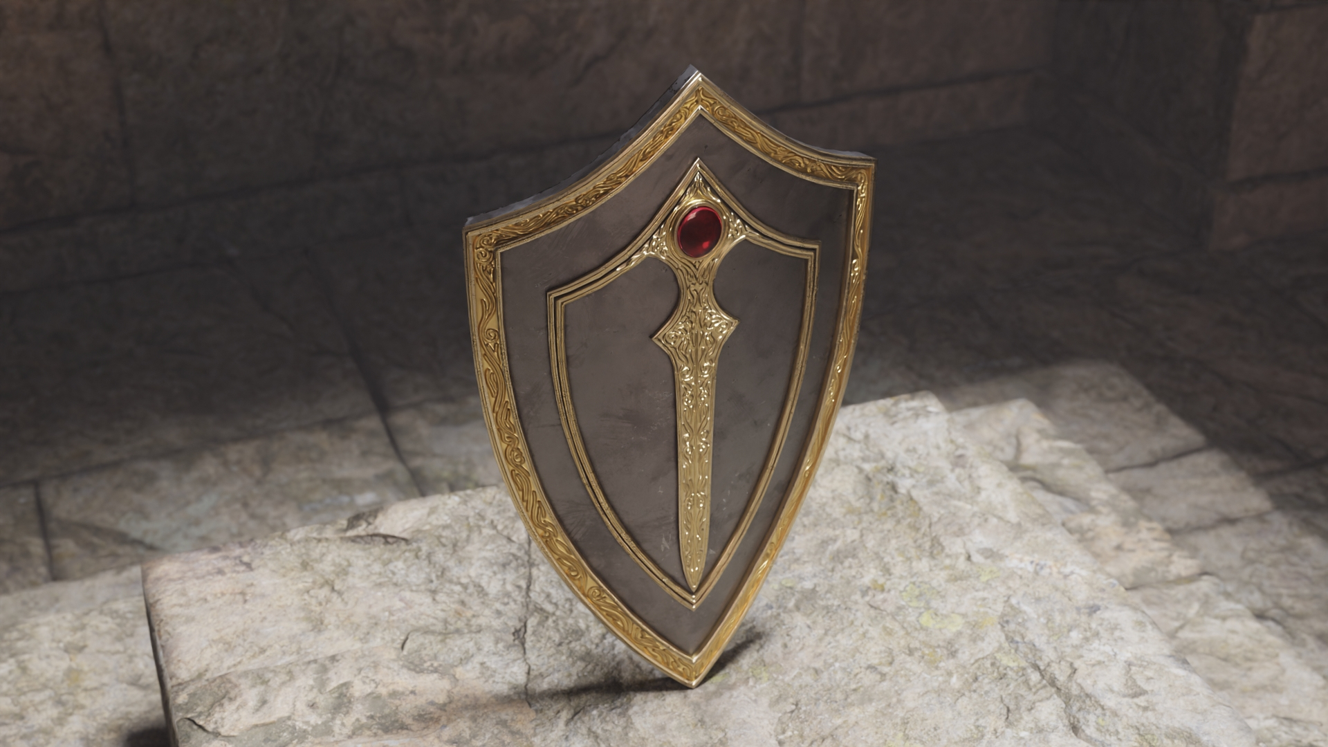 3D Realistic Game Ready Shield Set 01 - TurboSquid 2432989