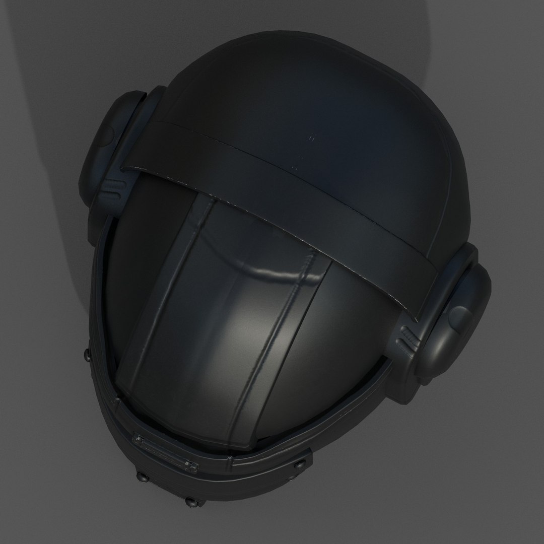 3D gas mask helmet model - TurboSquid 1602807