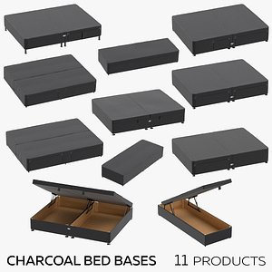 Charcoal Bed Bases model