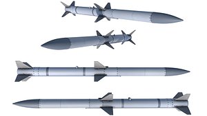 3D AIM 120 AMRAAM