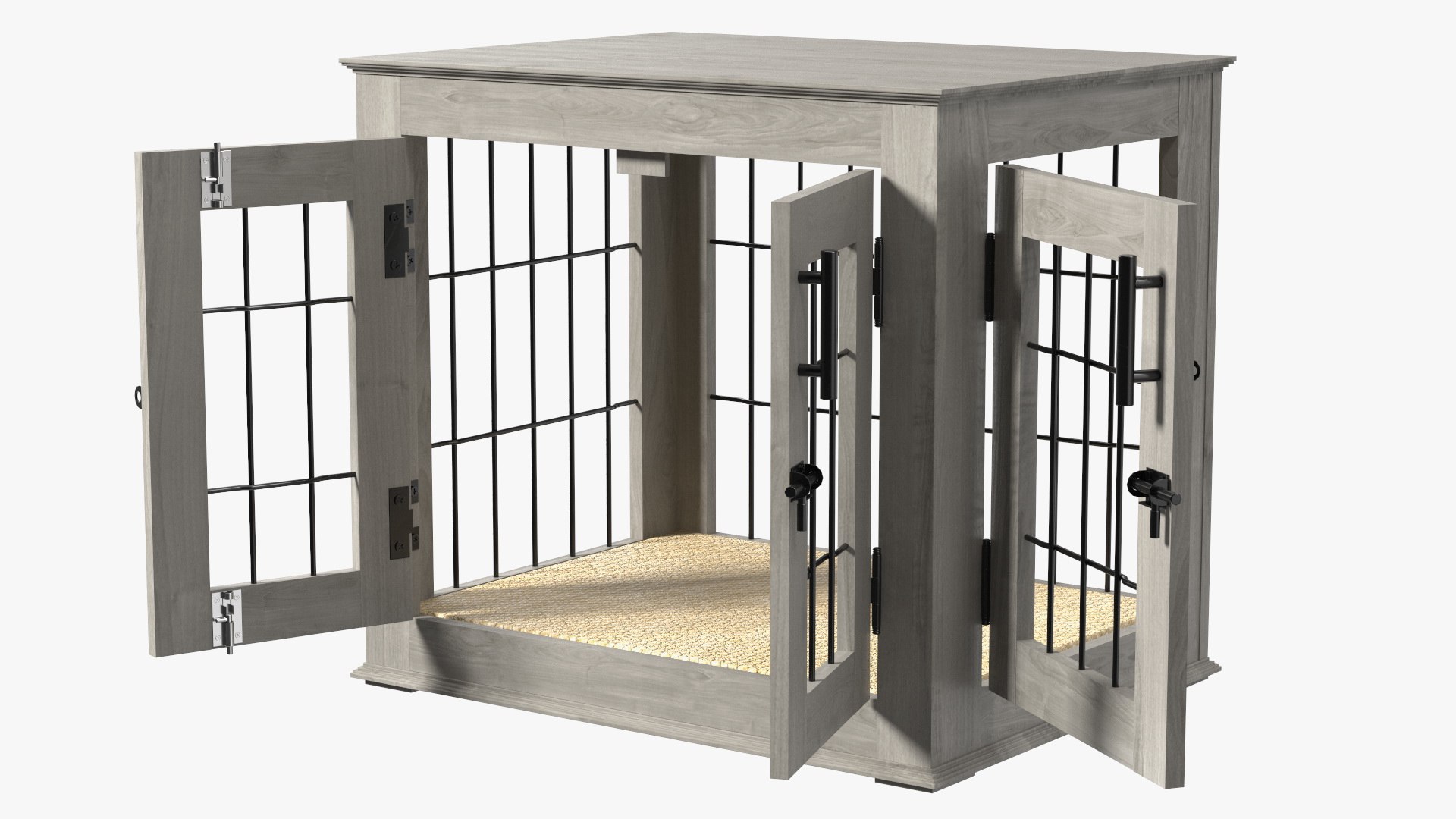 designer-dog-crate-furniture-white-3d-model-turbosquid-2167645