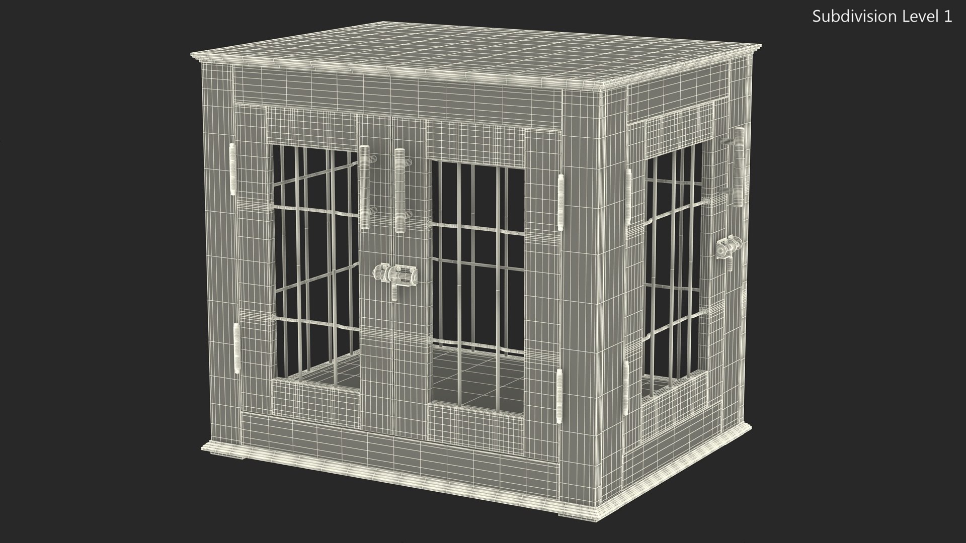 designer-dog-crate-furniture-white-3d-model-turbosquid-2167645