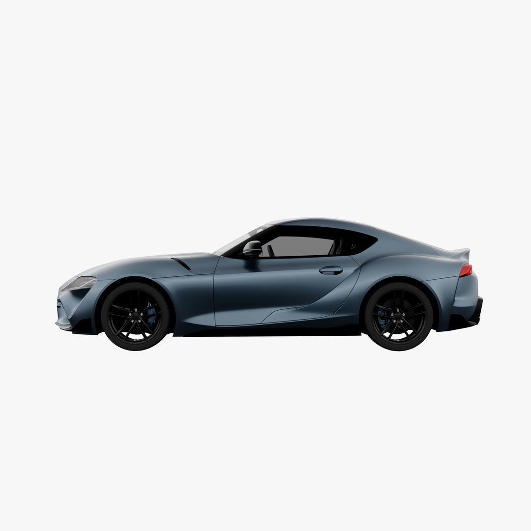 Rigged Toyota Supra 2020 3D Model - TurboSquid 2040661