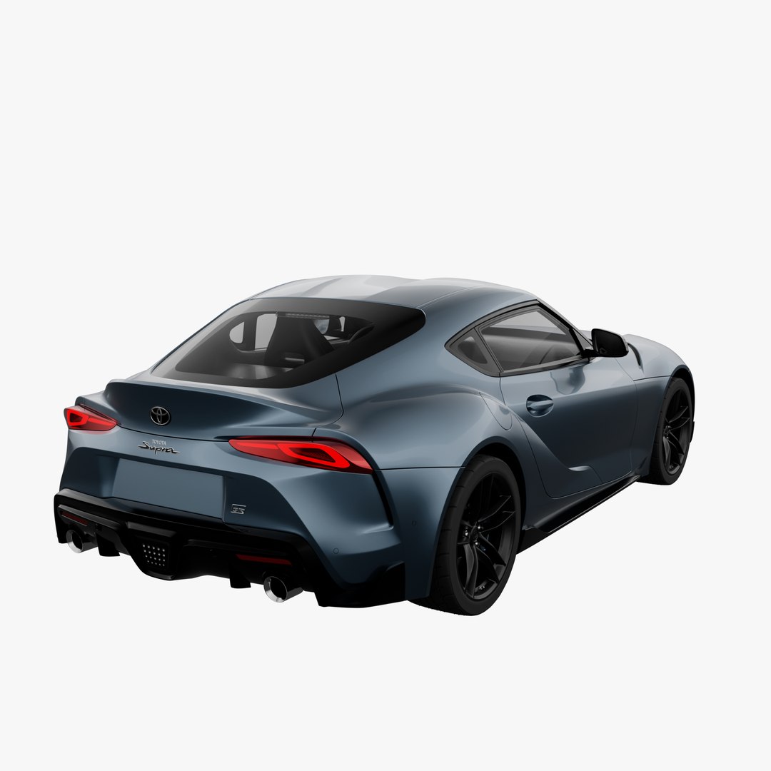 Rigged Toyota Supra 2020 3d Model - Turbosquid 2040661