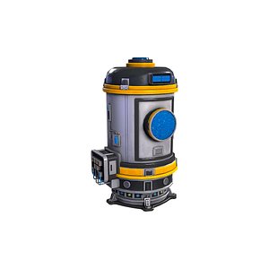 SCI-FI Liquid Container V2 Futuristic Fluid Game Ready PBR